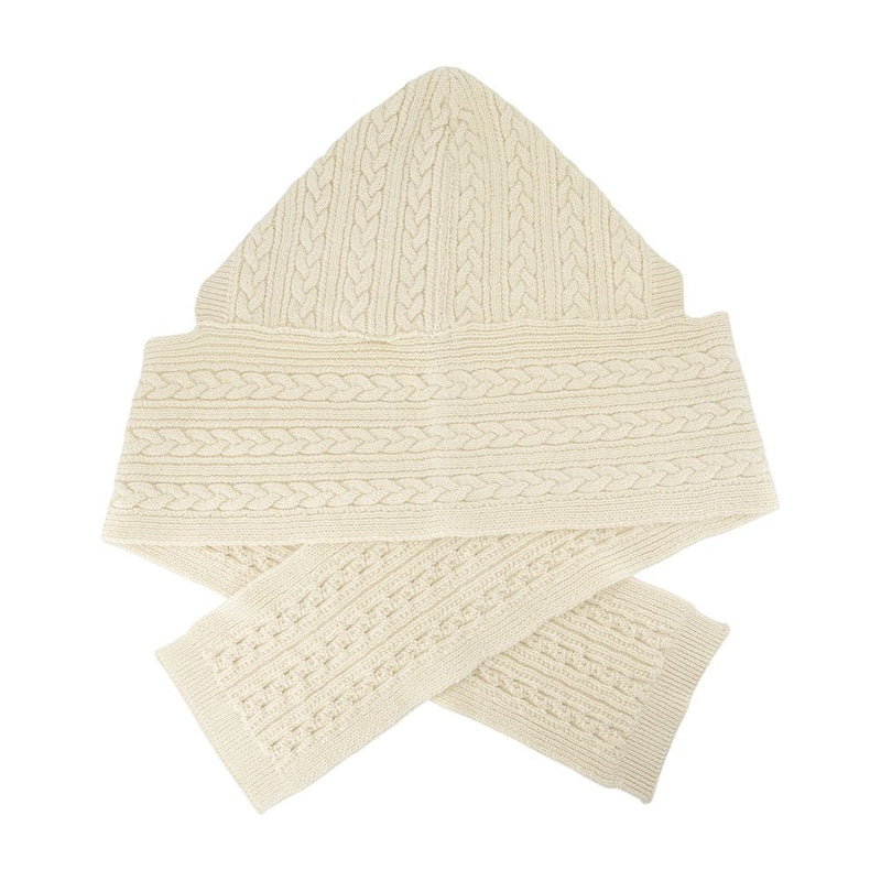 Isabel Marant Scarf — Ivory Wool Scarfs