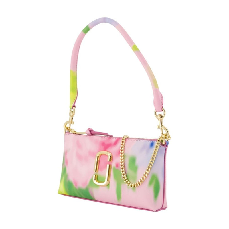Marc Jacobs Tie-Dye Calfskin Shoulder Bag — Pink