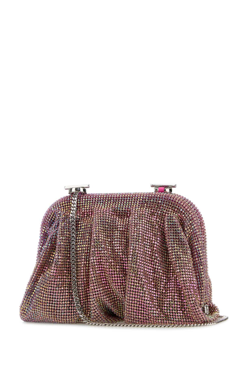 Benedetta Bruzziches Petite Clutch — Purple