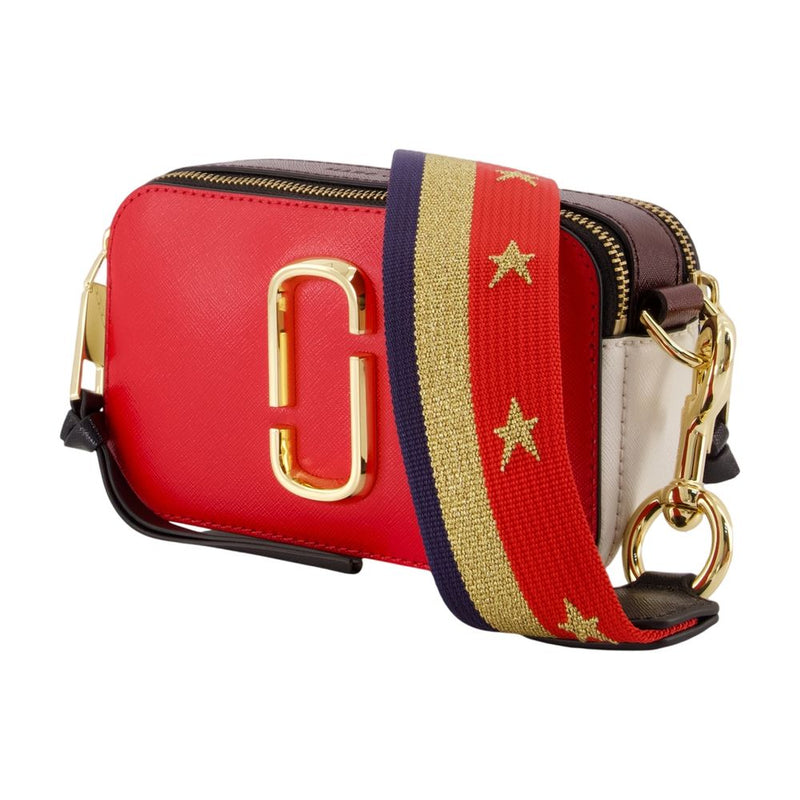 Marc Jacobs Crossbody Bag — Red Cowhide