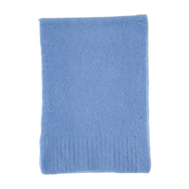 Samsøe Scarf — Blue Wool Scarfs