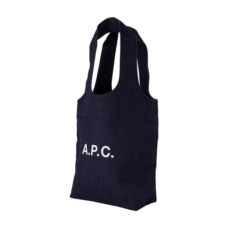 A.p.c. Ninon Tote Bag — Navy Cotton