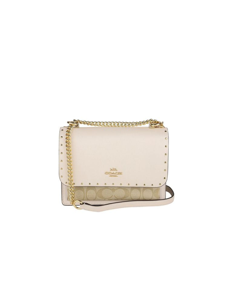 Coach Klare Crossbody Bag — Gold Calf Leather
