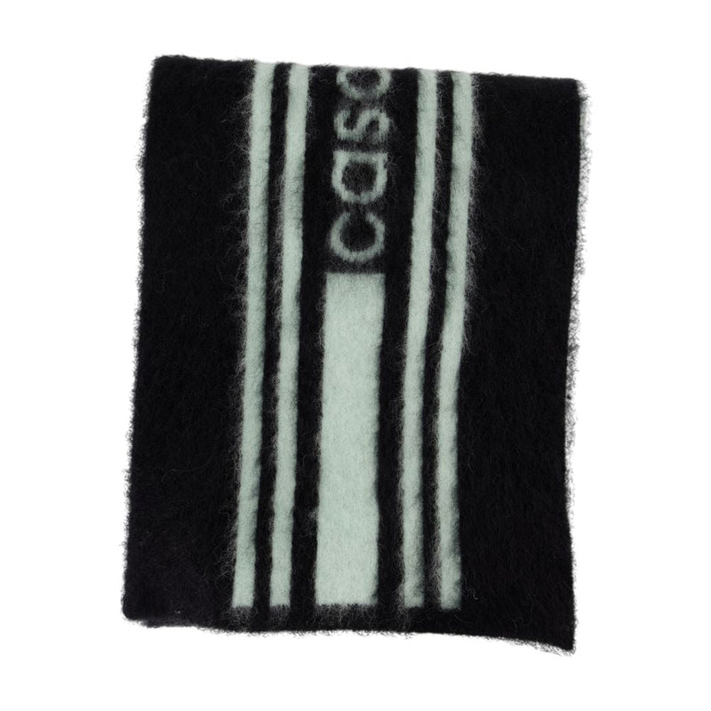 Casablanca Mohair Scarf — Black Wool Scarfs