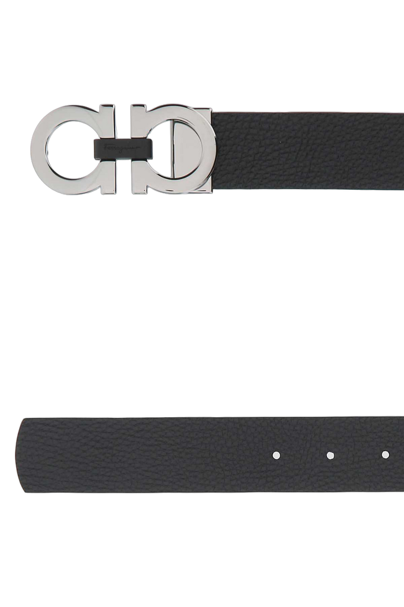 Ferragamo Nerohickory Belt — Black