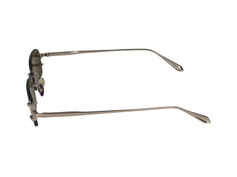 Linda Farrow Lfl1131 Sunglasses — Gold Titanium