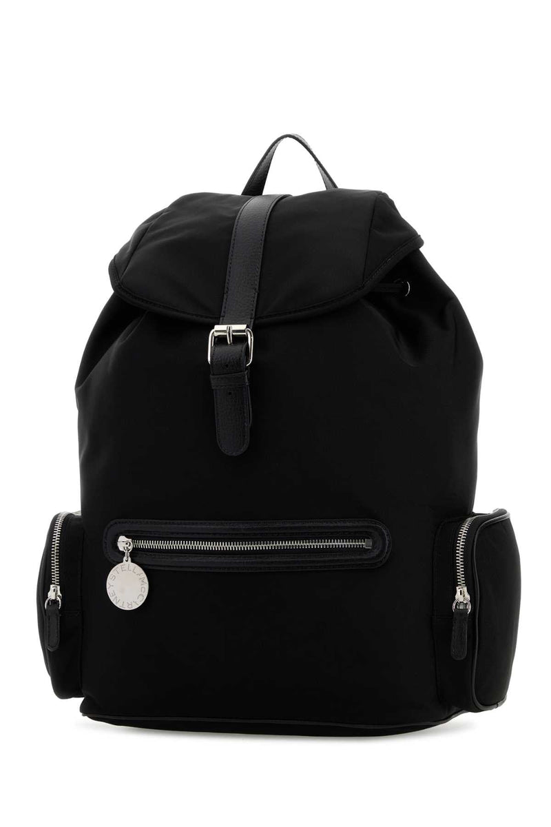 Stella Mccartney Nylon Backpack — Black