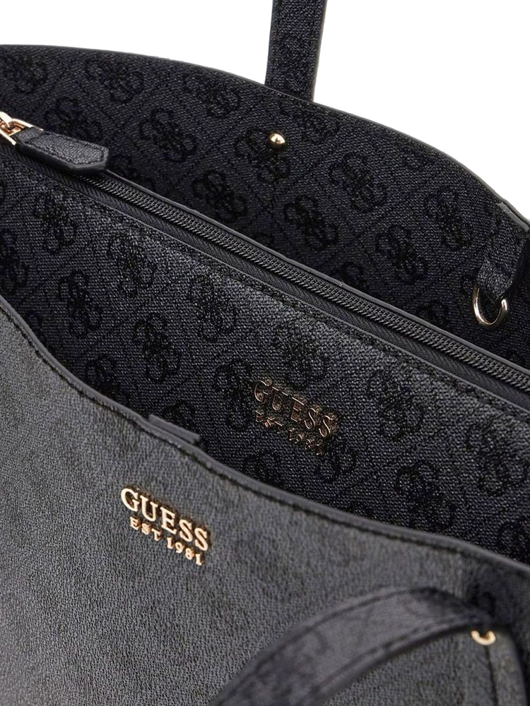 Guess Brenton Tote Bag — Gray Polyurethane