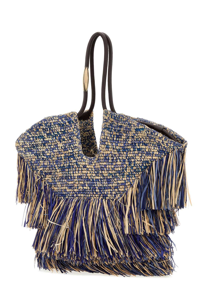 Zimmermann Goldentime Shoulder Bag — Blue