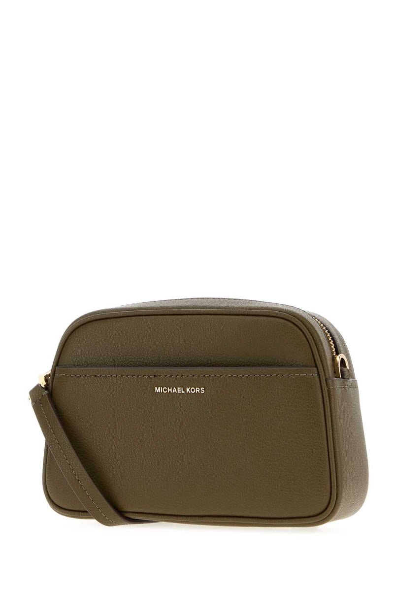 Michael By Kors Camera Crossbody Bag — Green
