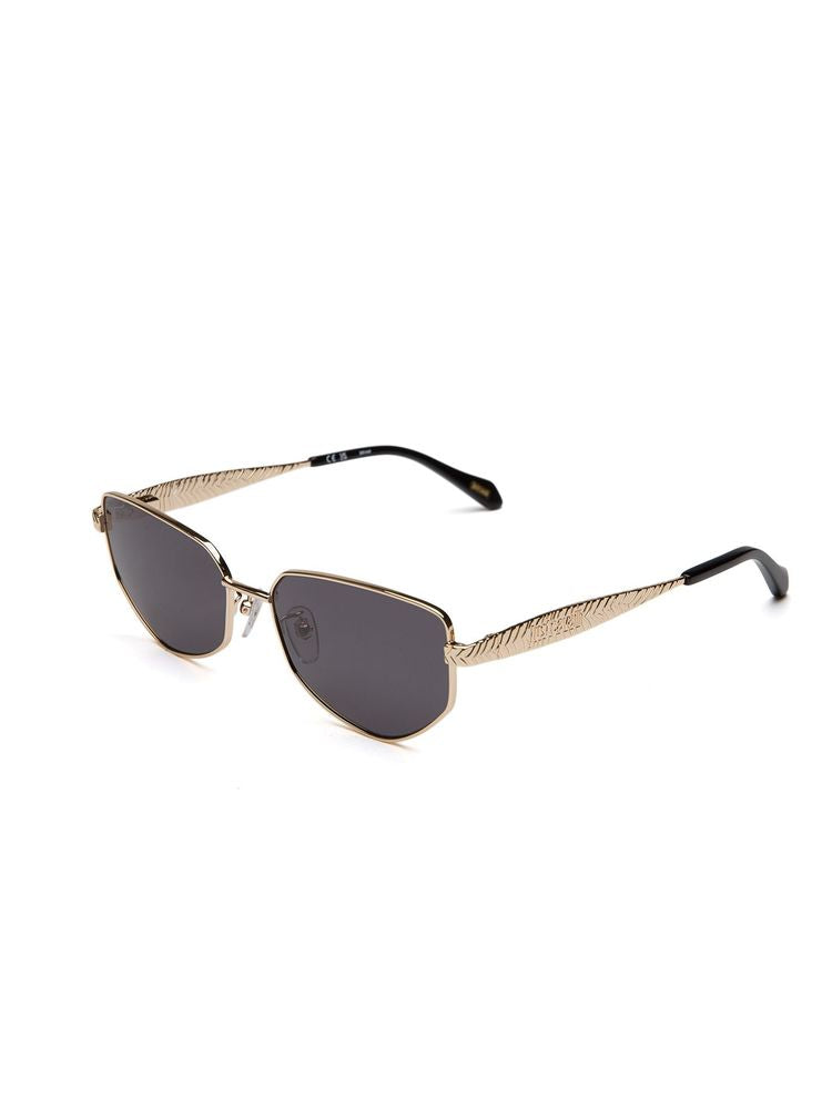 Just Cavalli Sjc200 Stainless Steel Cat-Eye Sunglasses — Rose Gold