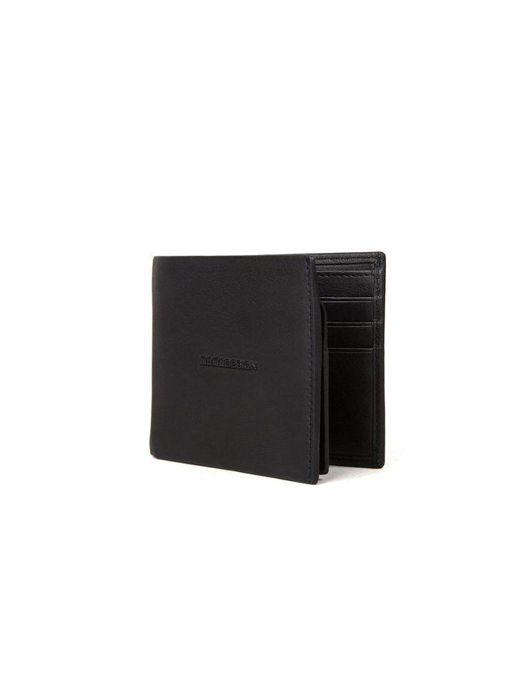 Momo Design Leather Wallet — Black