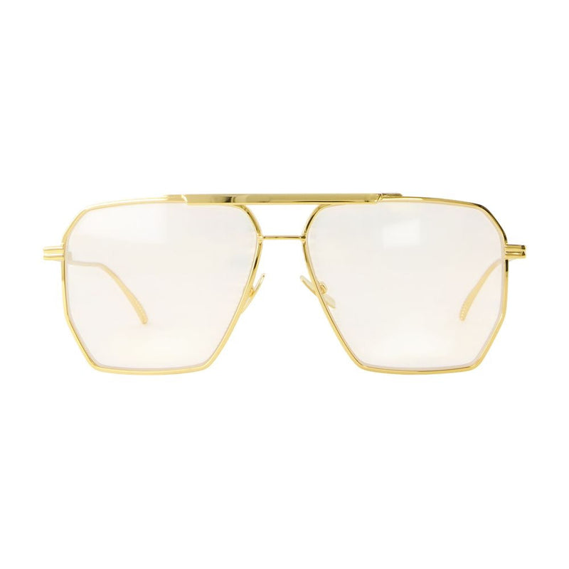 Bottega Veneta Bv1012s-009 Sunglasses — Gold Metal