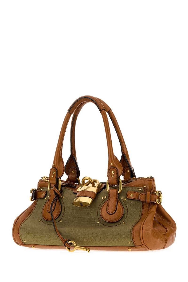 Chloé Paddington Shoulder Bag — Green
