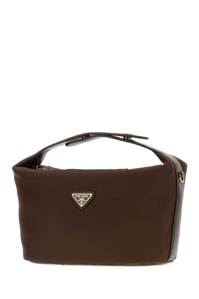 Prada Chérie Shoulder Bag — Brown