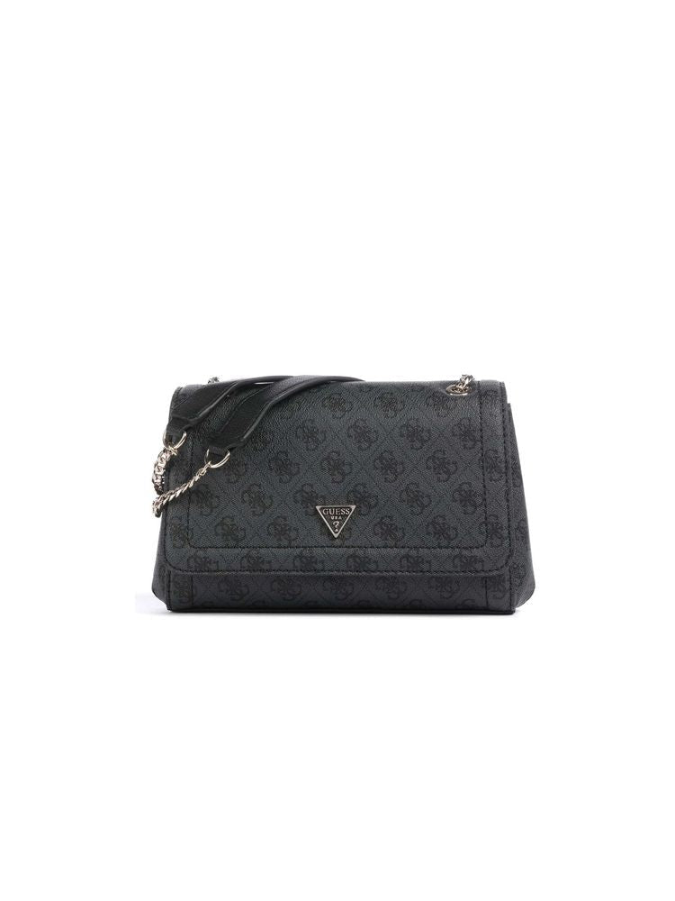 Guess Crossbody Bag — Black Polyurethane