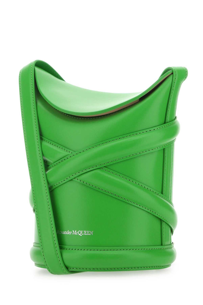 Alexander Mcqueen Bucket Bag — Green