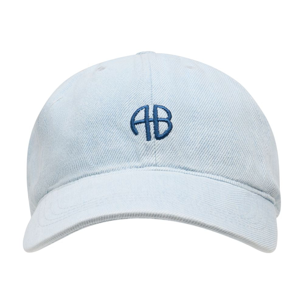 Anine Bing A-12-11959-Whd64 Baseball Cap — Blue Cotton Caps