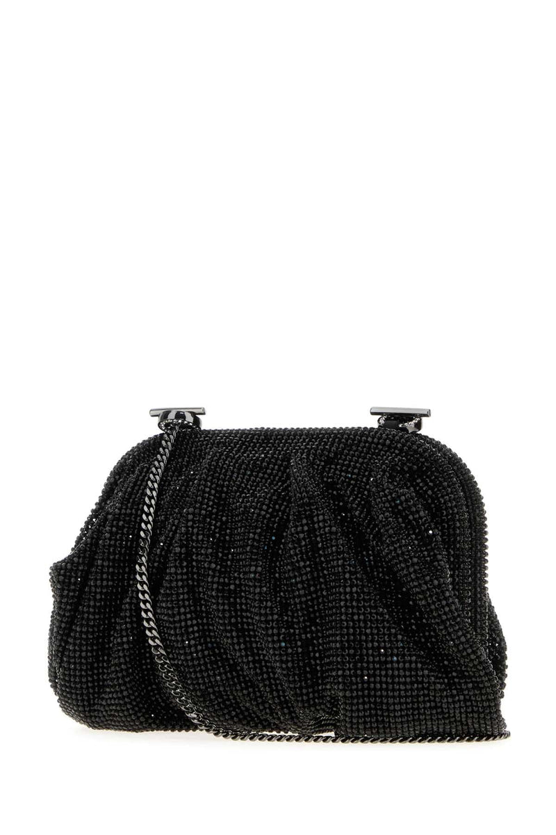 Benedetta Bruzziches Petite Clutch — Black
