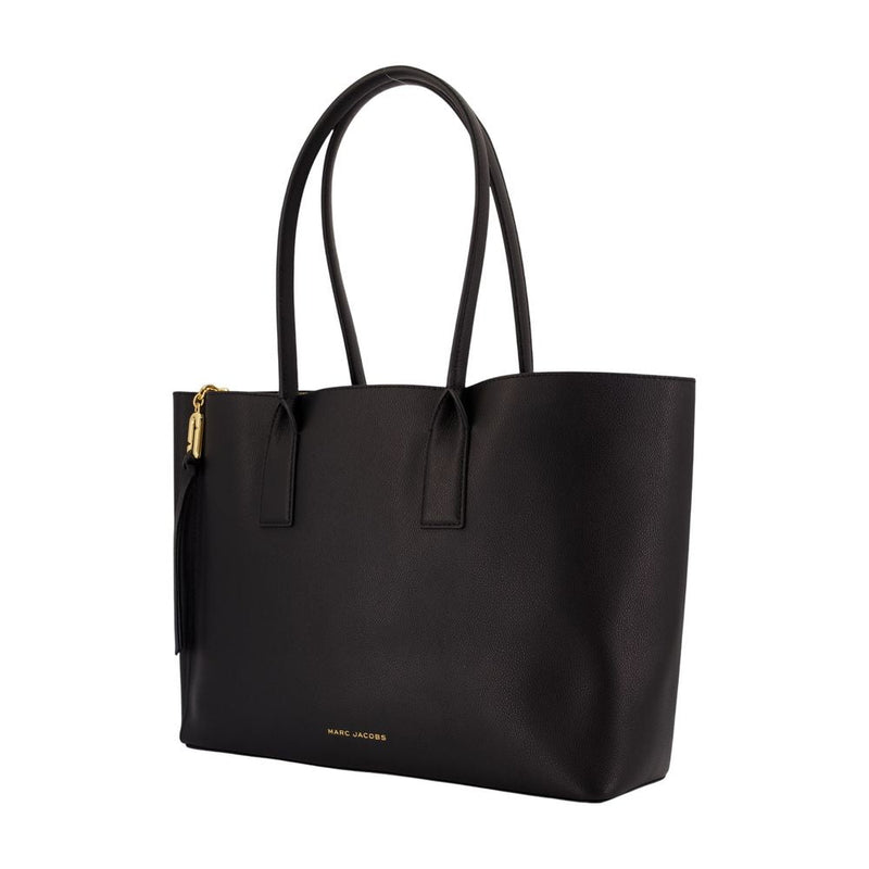 Marc Jacobs Tote Bag — Black Cowhide