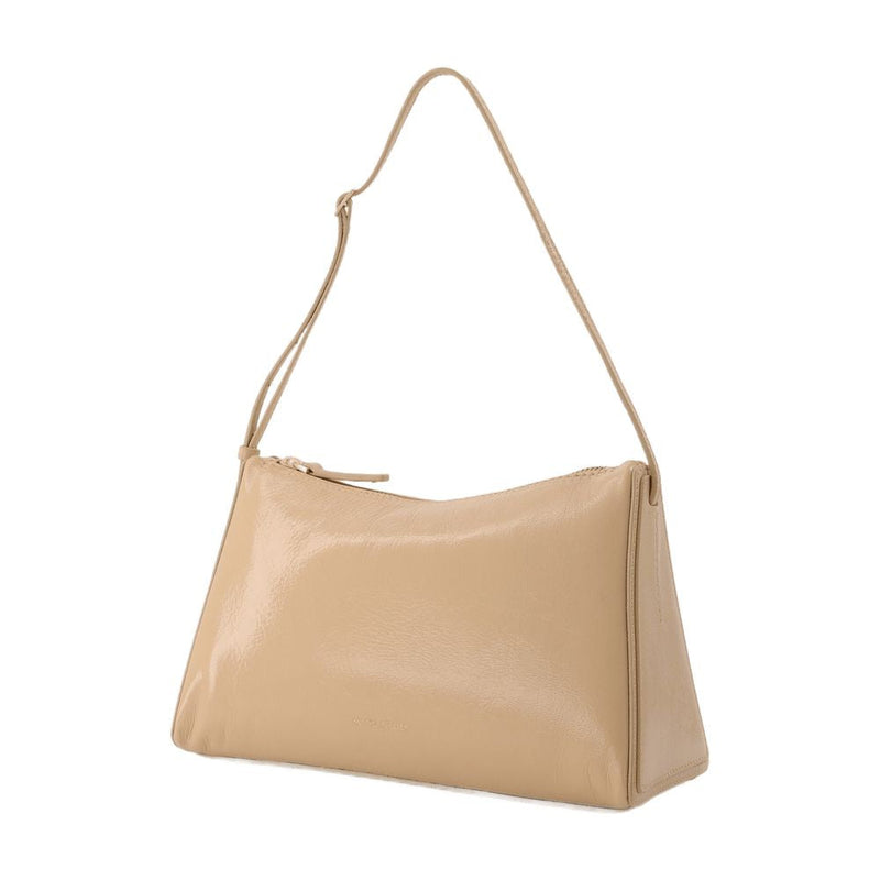 Manu Atelier Shoulder Bag — Beige Leather
