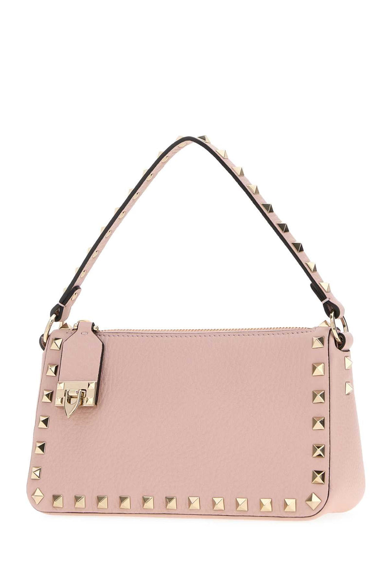 Valentino Garavani Rockstud Shoulder Bag — Pink