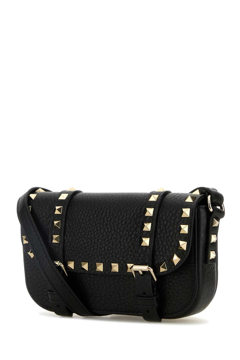 Valentino Garavani Case Crossbody Bag — Black