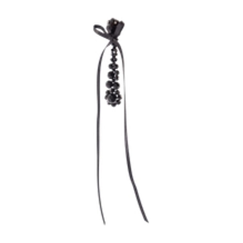 Simone Rocha Victorian Drip Earrings — Black Synthetic