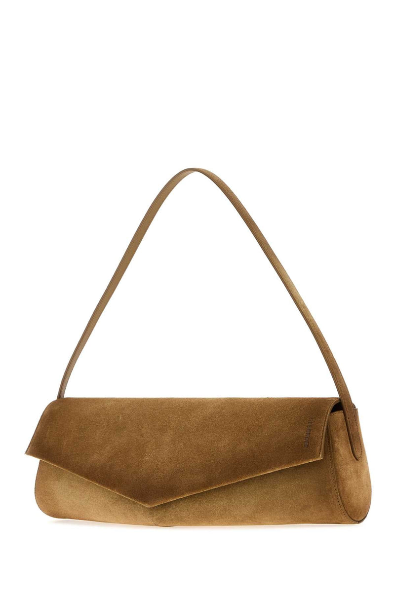 Jil Sander Flap Shoulder Bag — Brown