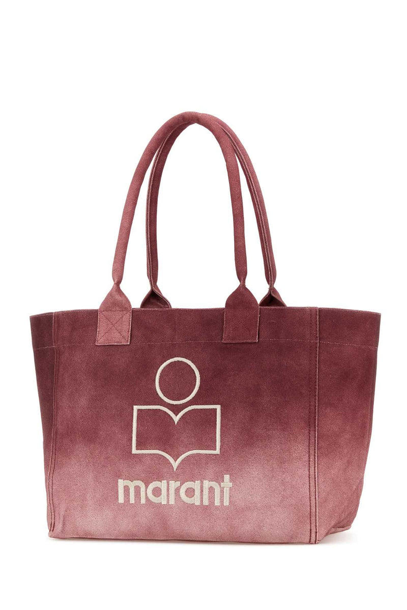 Isabel Marant Yenky Tote Bag — Pink Exterior: Cotton