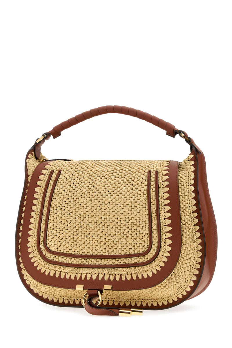 Chloé Marcie Shoulder Bag — Brown
