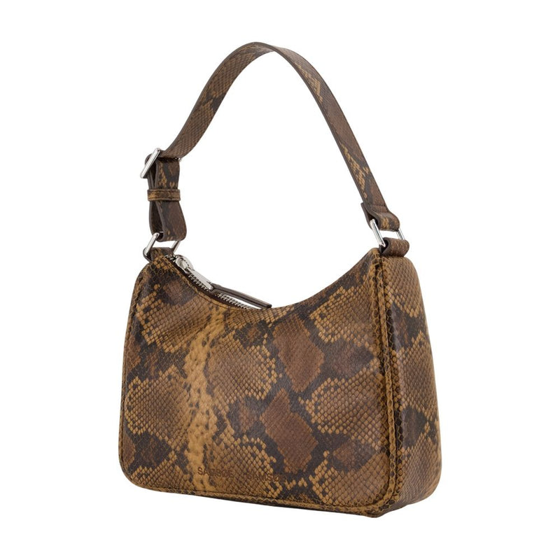 Samsøe Sacima Shoulder Bag — Brown Synthetic