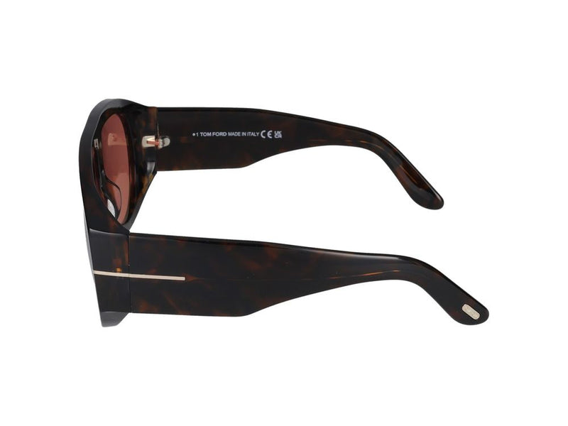 Tom Ford Ft1044 Injected Pilot Sunglasses — Black