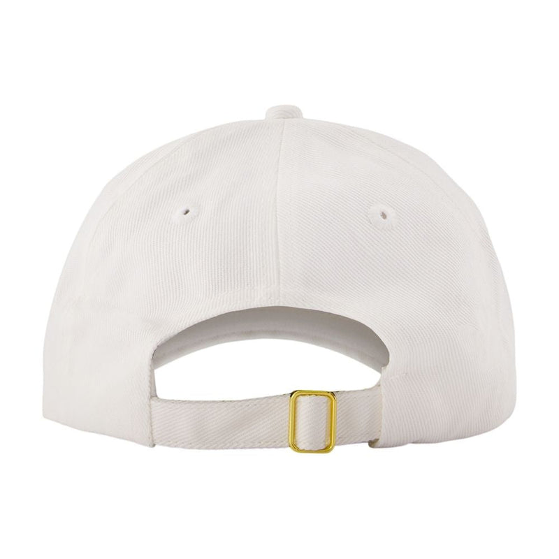 Casablanca A-Hat-002-05 Baseball Cap — White Cotton Caps
