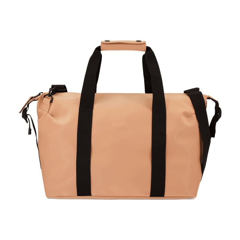 Rains Two-Tone Synthetic Top Handle Bag — Orange