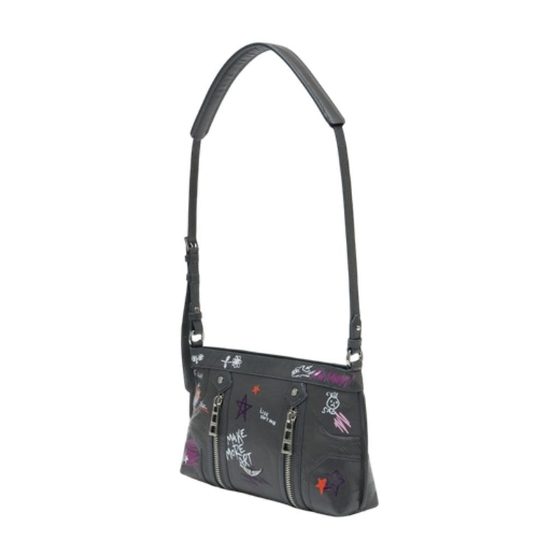 Zadig & Voltaire Sunny Moody Crossbody Bag — Black Calfskin