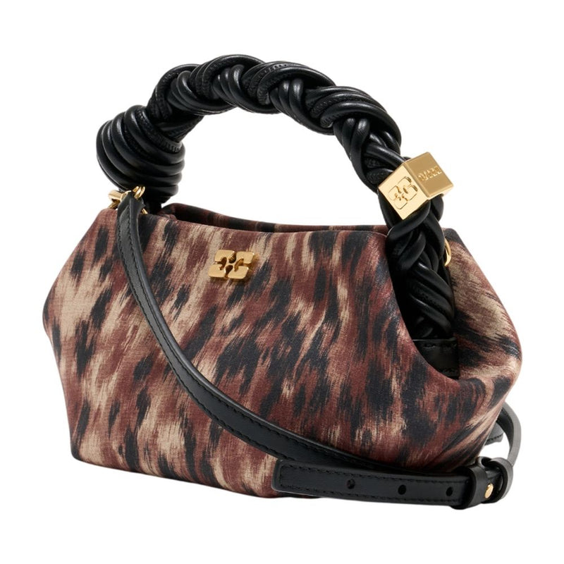 Ganni Bou Shoulder Bag — Brown Synthetic