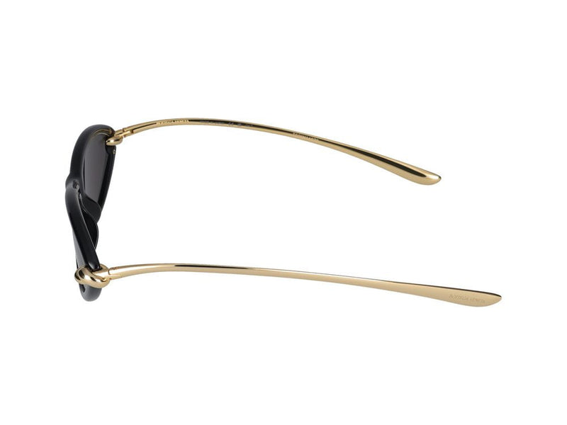 Bottega Veneta Bv1390s Sunglasses — Black Injected