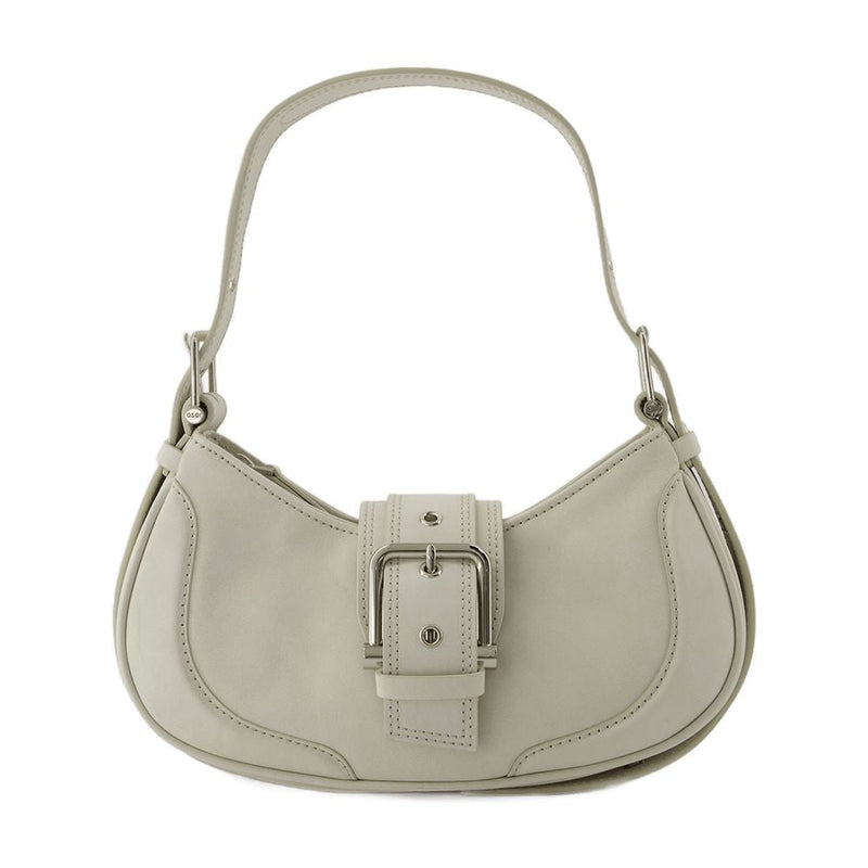 Osoi Shoulder Bag — White Calfskin