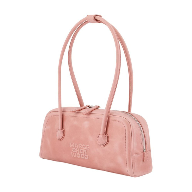 Marge Sherwood Soft Cowhide Shoulder Bag — Pink