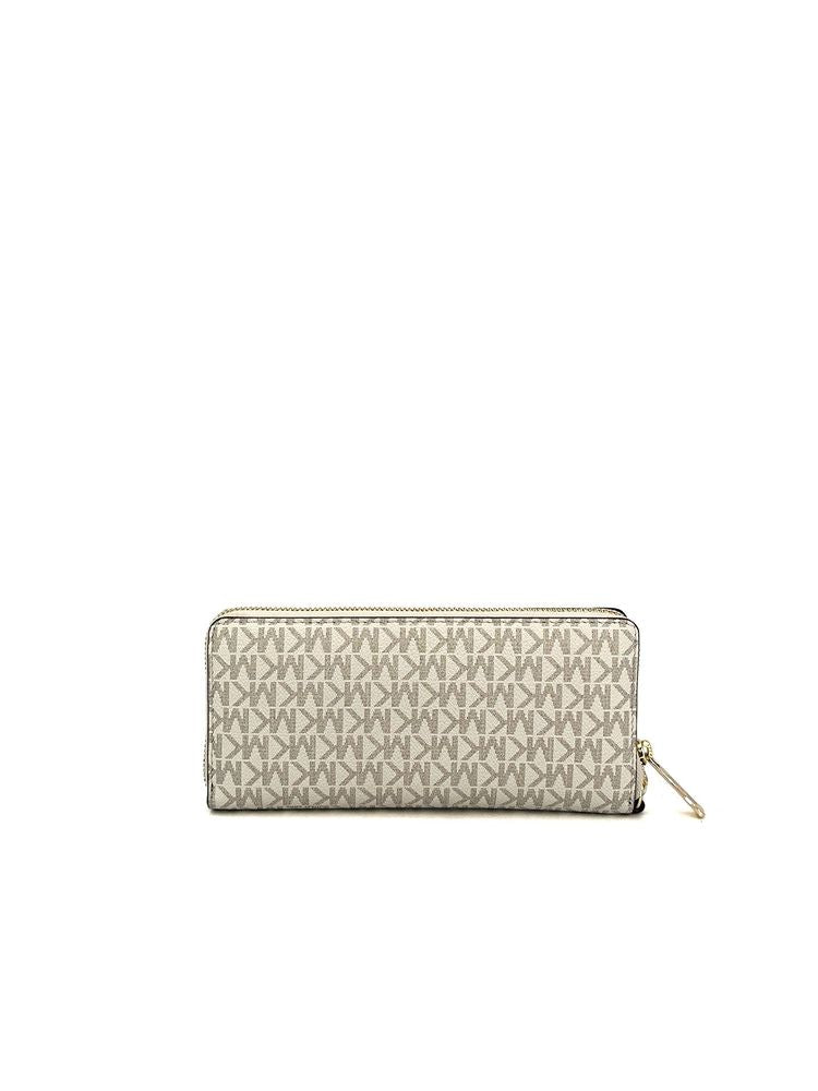 Michael Kors Coated Canvas Wallet — Beige 89.coated