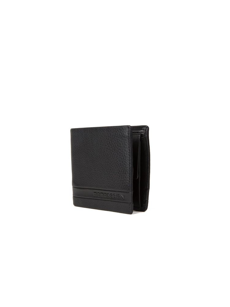Momo Design Leather Wallet — Black