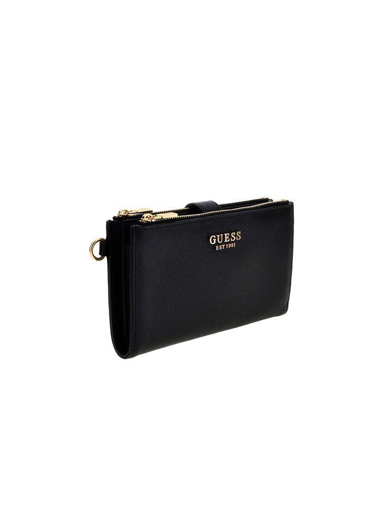 Guess Amorette Wallet — Black Polyurethane