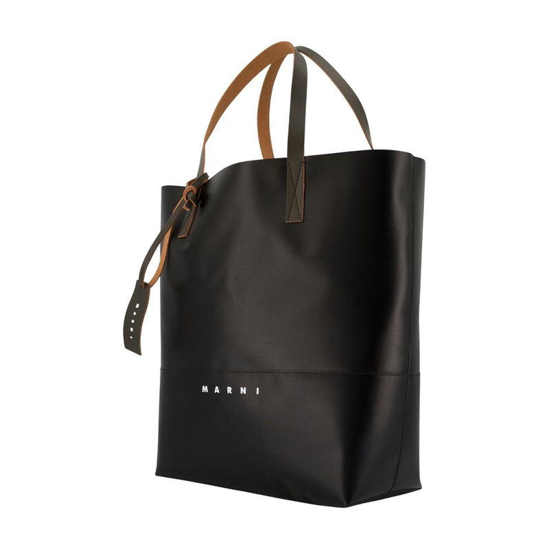 Marni Tribeca Tote Bag — Black Synthetic