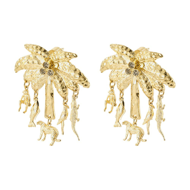 Jacquemus Earrings — Gold Metal
