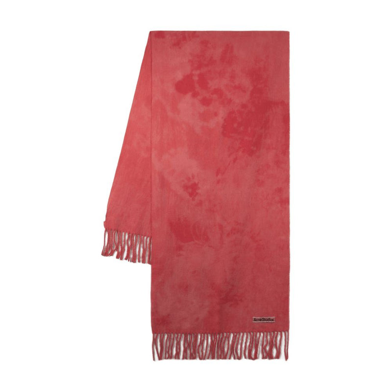 Acne Studios Scarf — Pink Wool Scarfs