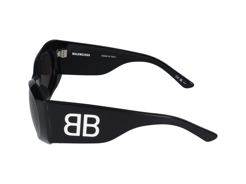 Balenciaga Bb0394s Sunglasses — Black Acetate