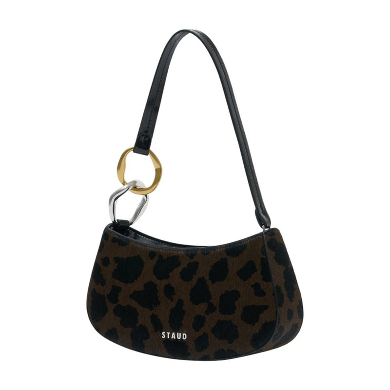 Staud Ollie Shoulder Bag — Multicolor Calfskin