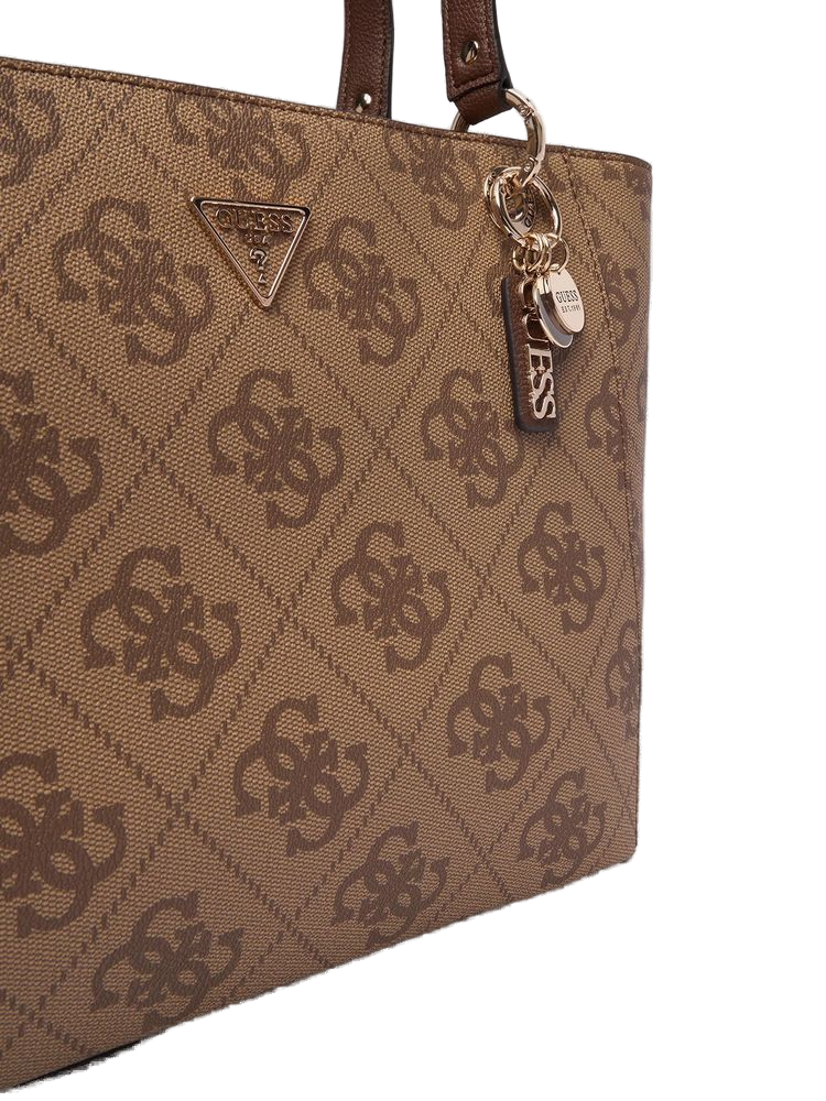 Guess Tote Bag — Brown Polyurethane