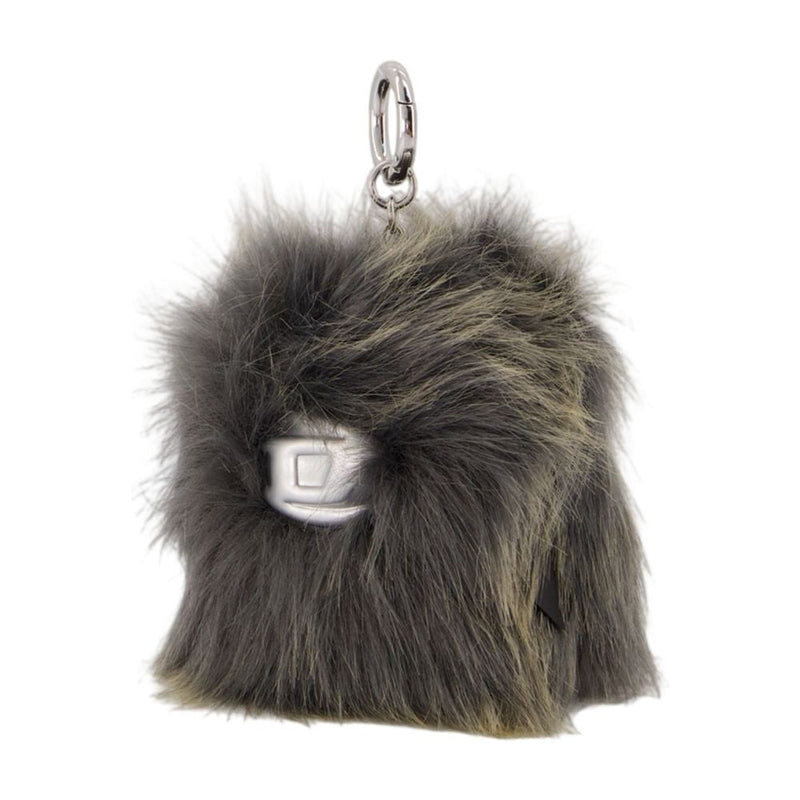 Diesel Faux Fur Monster Hair Clip — Gray Faux_fur Headbands